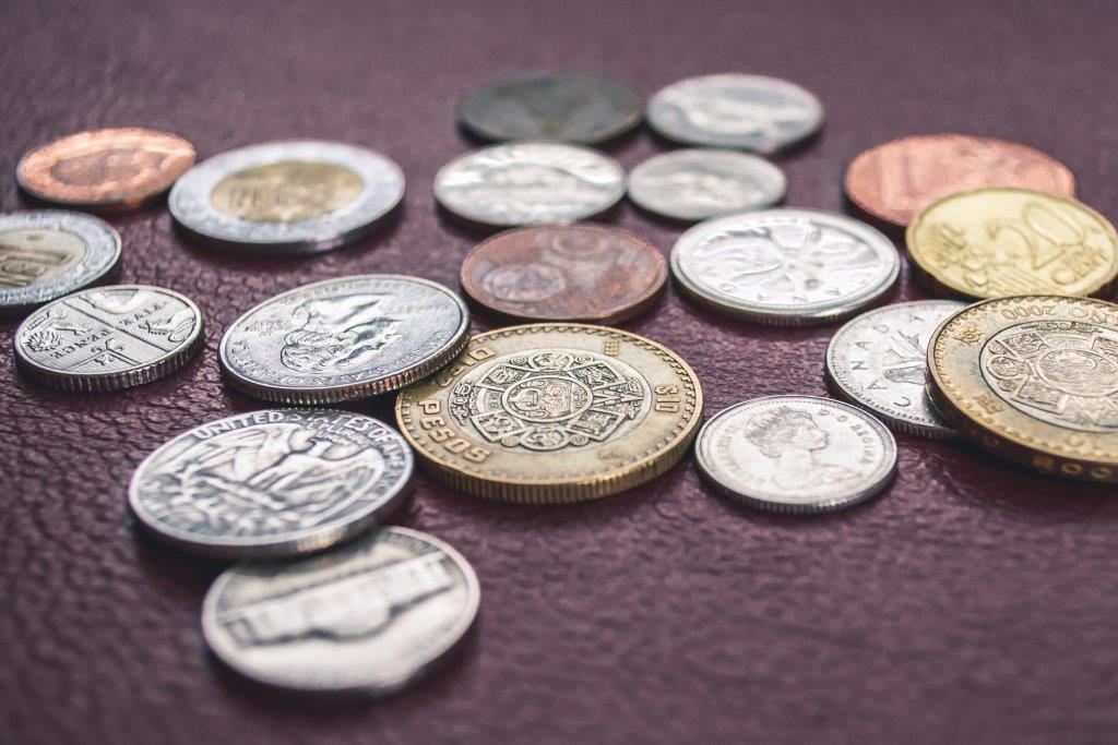 Монеты разных валют - как меняются курсы валют